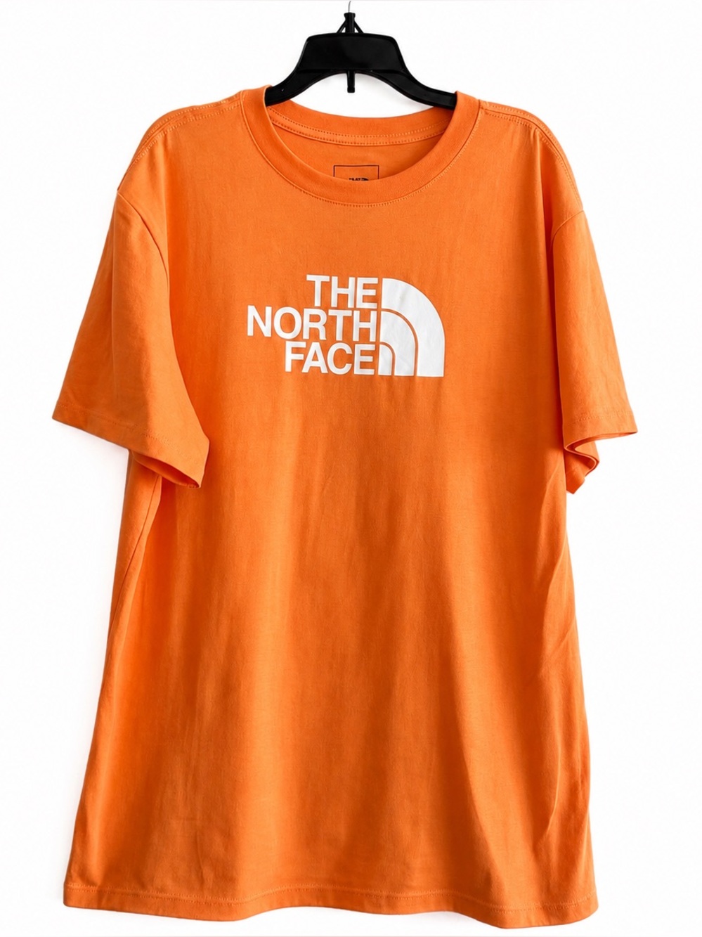 The North Face Vibrant Orange Logo Grahic Tee | Large